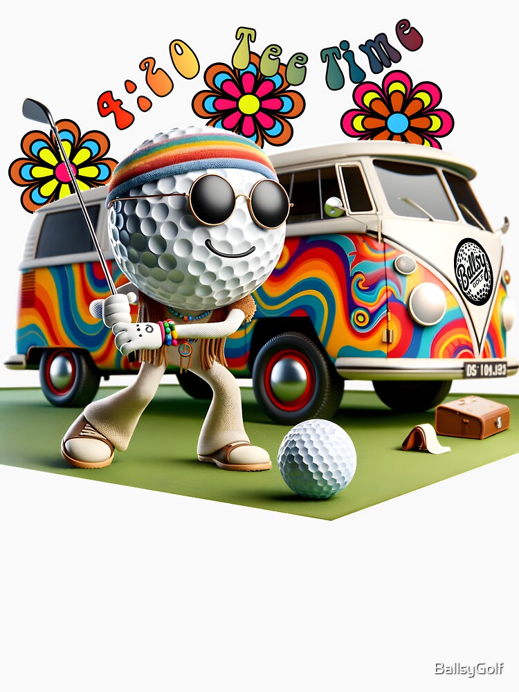 Flower Power Golf by BallsyGolf