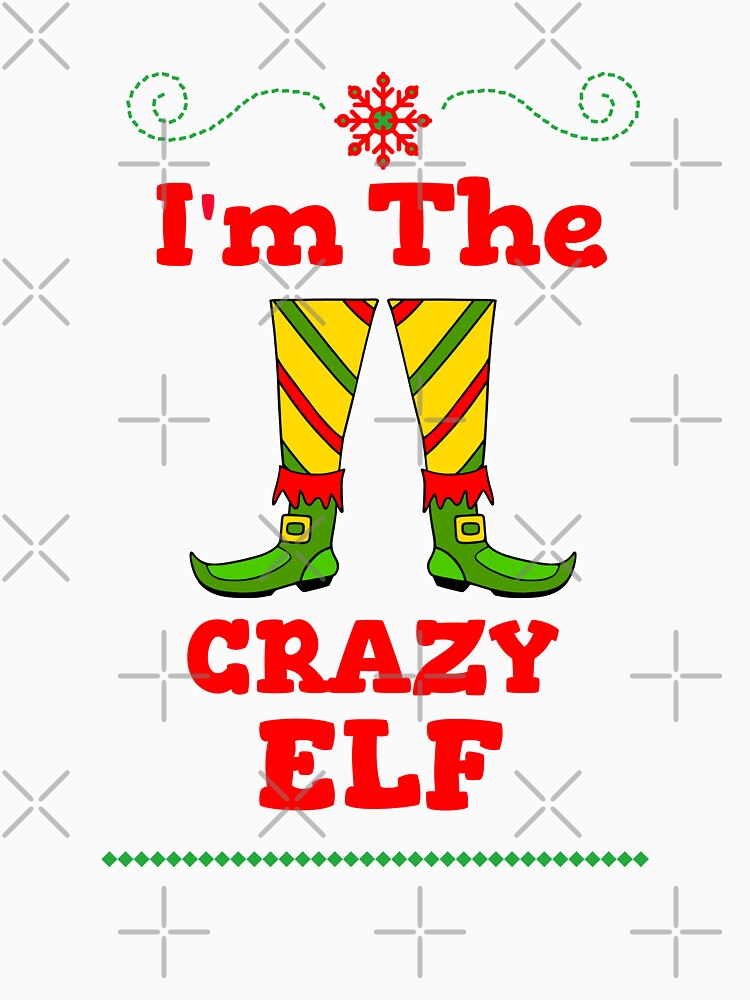 Elf Matching Crazy Elf by Sartoris Art