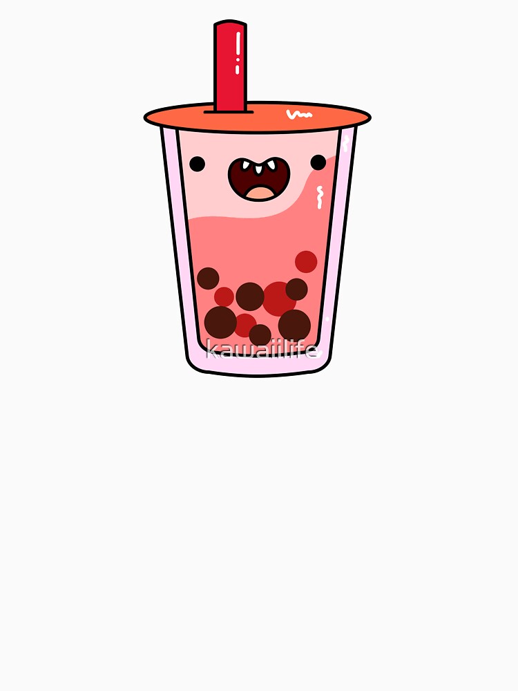 Kawaii Pink Berry Boba Tea by kawaiilife