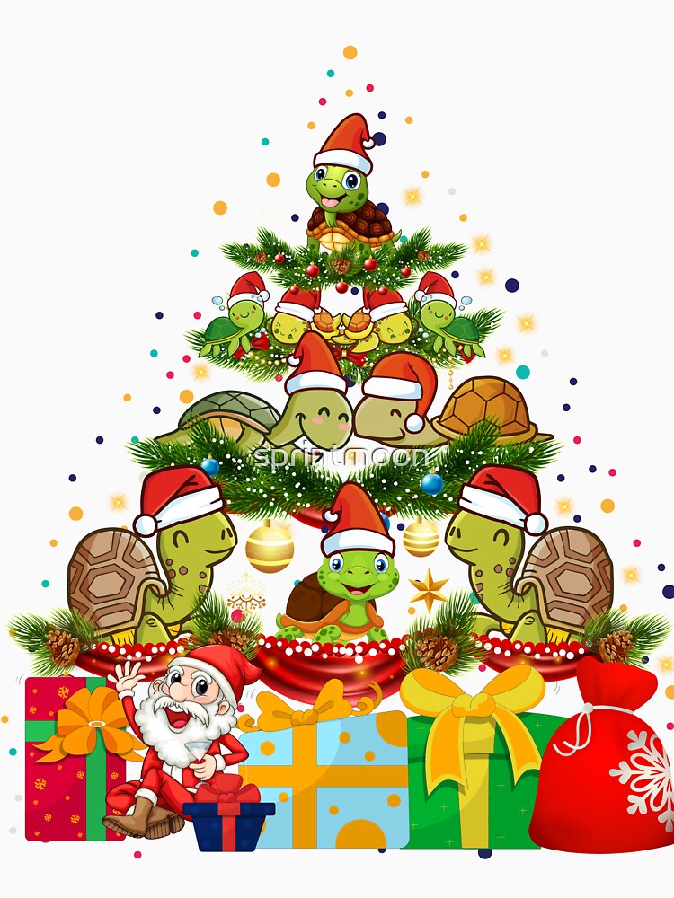 Christmas Turtle Tree by sprintmoon