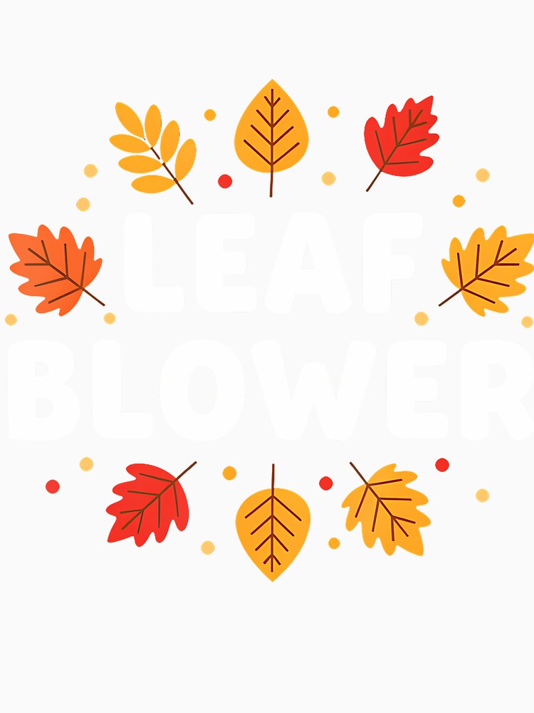 Funny Leaf Blower Fall Couple Matching by DeannaAntoin