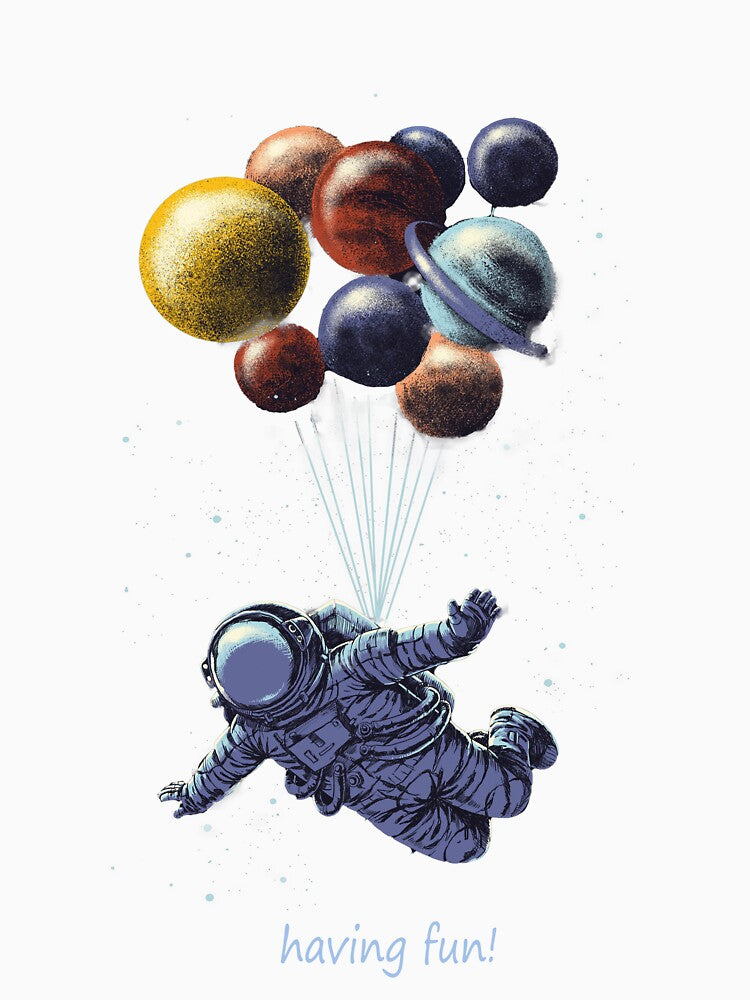 flying in space  having some fun by SI--DESIGNS