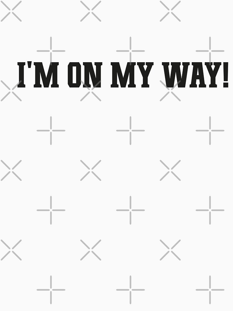Im on my way white lie party by ToySenTrends
