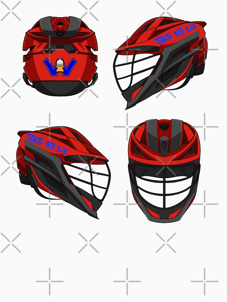 Lacrosse Helmet mosaic by DubDuckSports