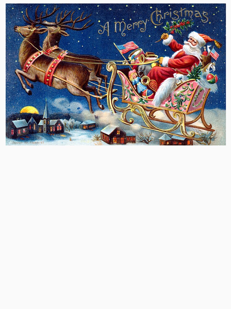 1910 Santa Claus at Work by historicimage