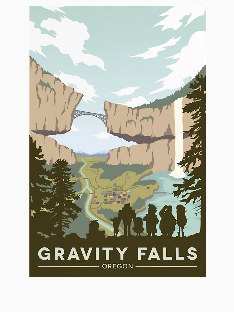 Gravity Falls National Park by Taniyahmartin