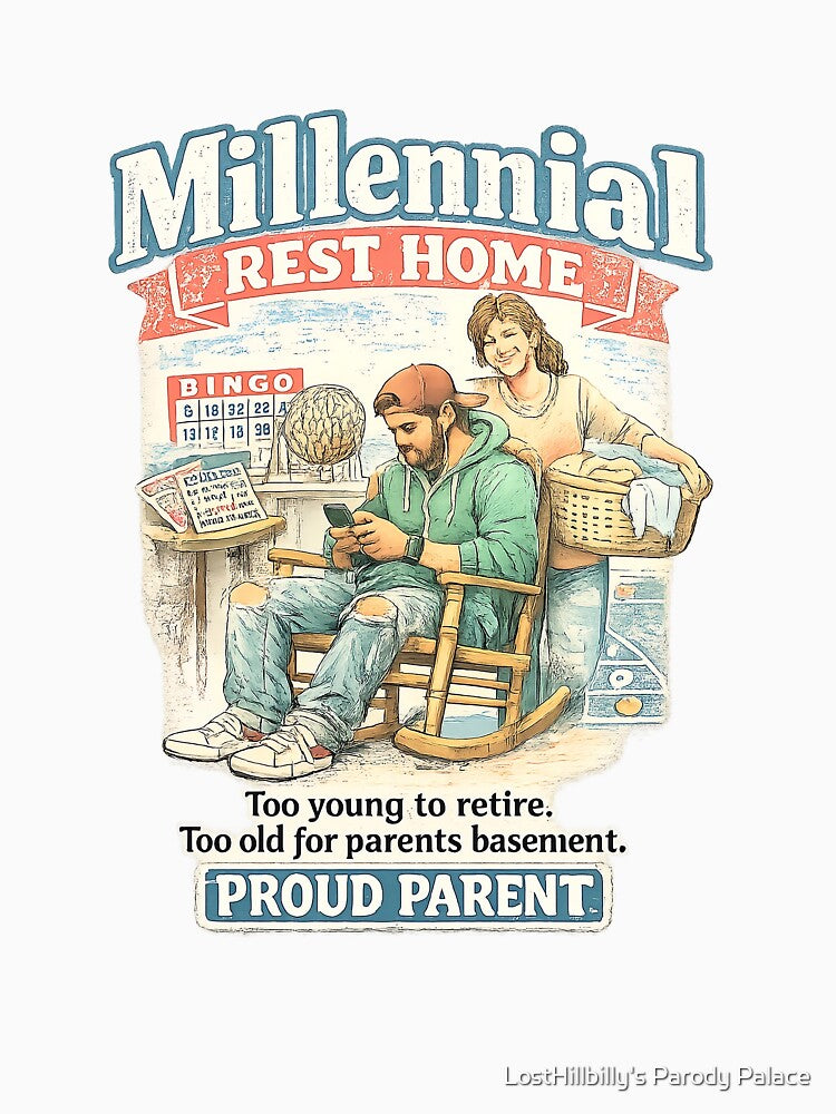 Millennial Rest Home — Proud Parent of a Resident by LostHillbilly's Parody Palace