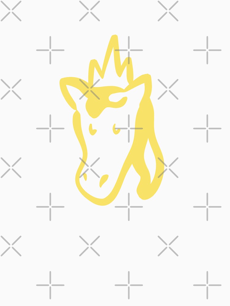 His Royal Neigh-ness, Horse King in Yellow by Druid Soup