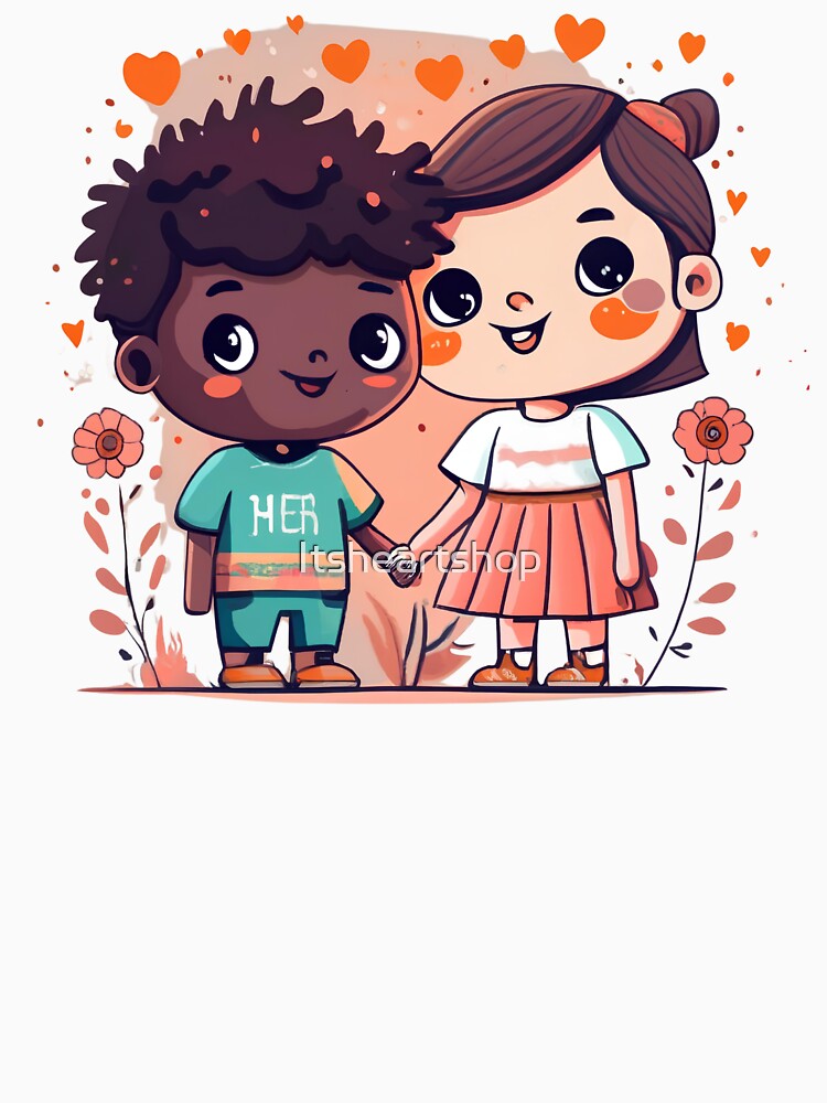 Cute Couple Love by Itsheartshop