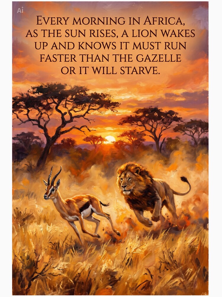 Lion hunt by Noexcusesstore