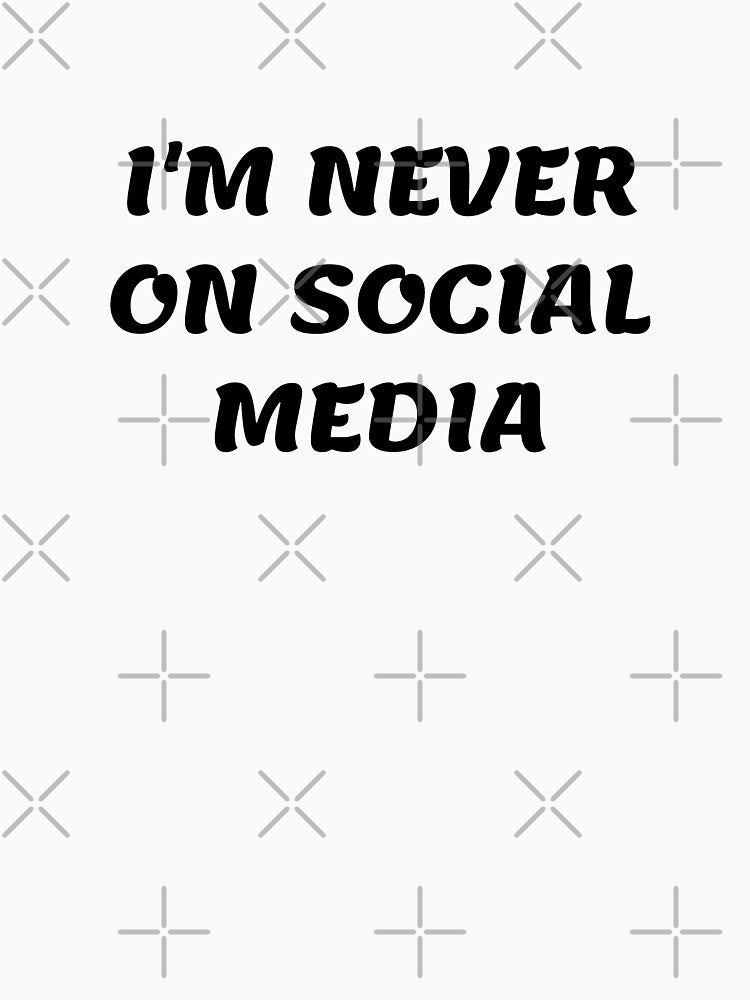 White lie party - I'm never on social media by amrmab