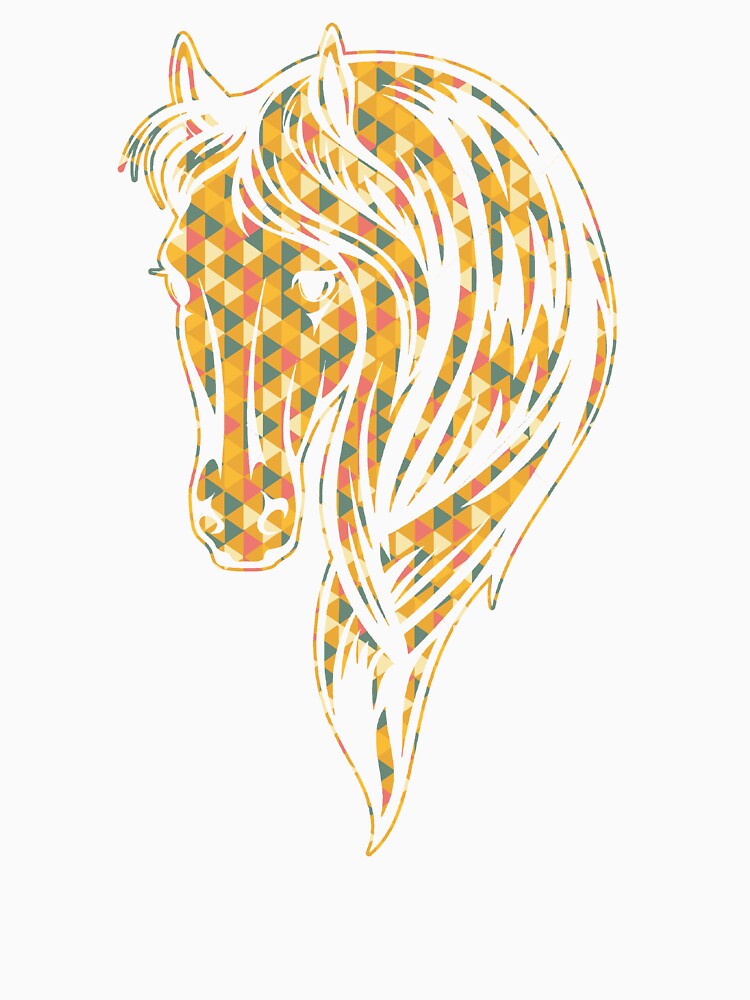 Horse - Horse Geometric by UnknownArtistt