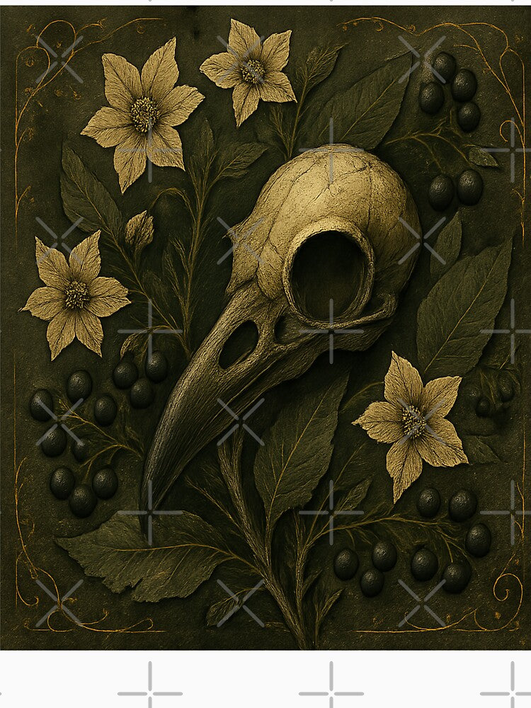 Poison Garden Chronicles - Gothic Botany Collector's Tee by TONSNAP