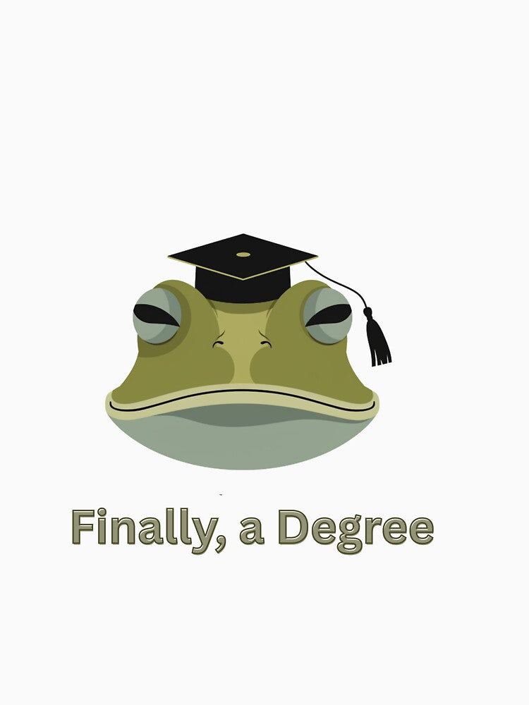 Finally, a Degree! The Perfect Funny Graduation Gift for 2026 ? by فيلورا95