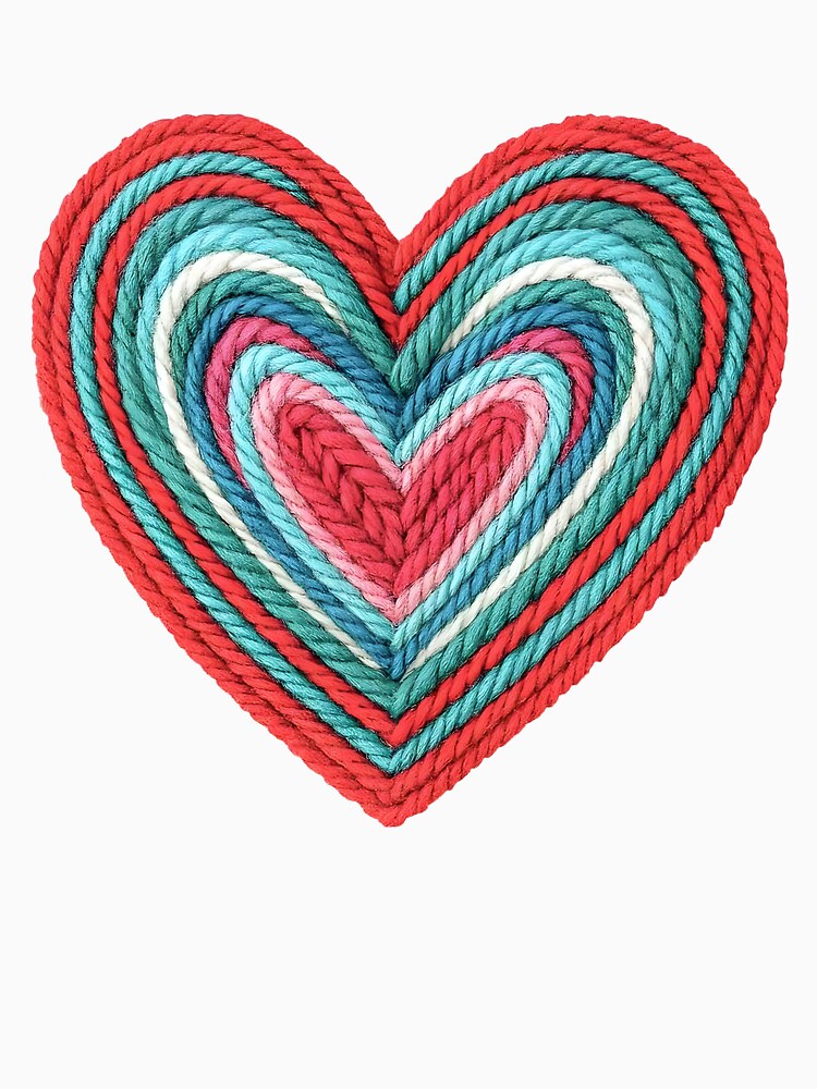 Valentine Heart Yarn by Milekhinromanro