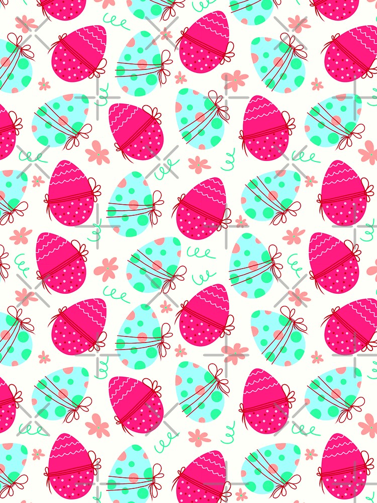 easter polka dots,eggs pattern by cutecrazytshirt