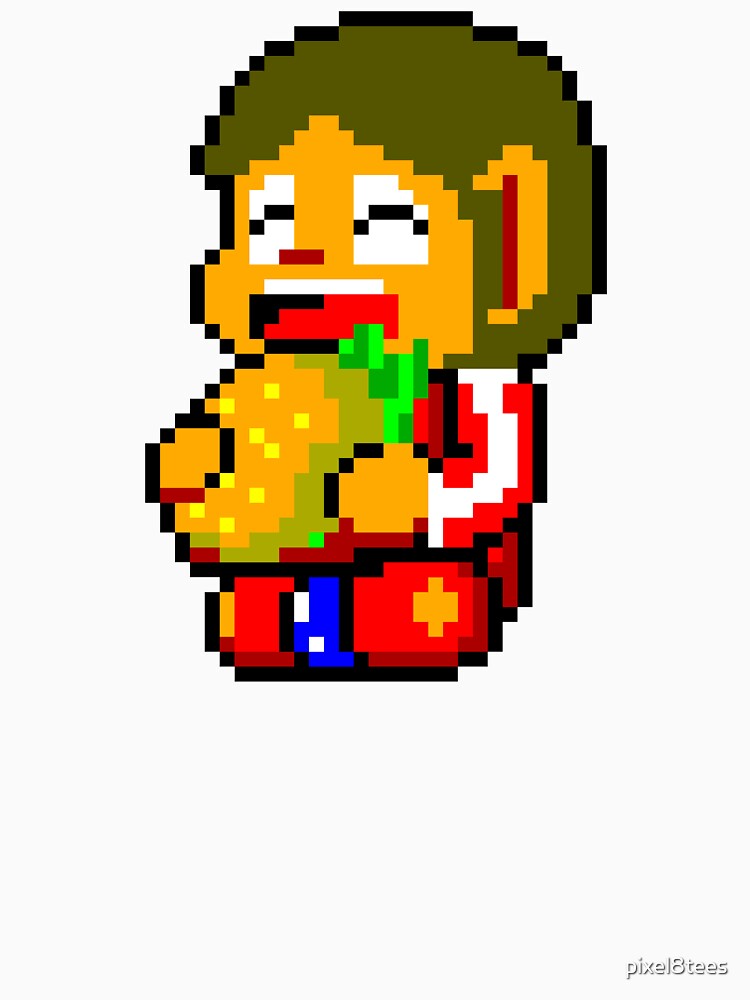 Alex Kidd by pixel8tees