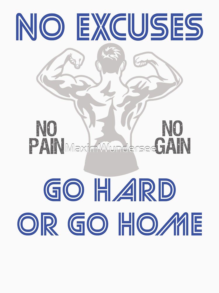 Fitness Gym No Excuses by MaximWundersee