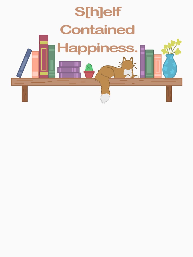 Shelf Contained Happiness | Aesthetic Reader Design by CodexCurio