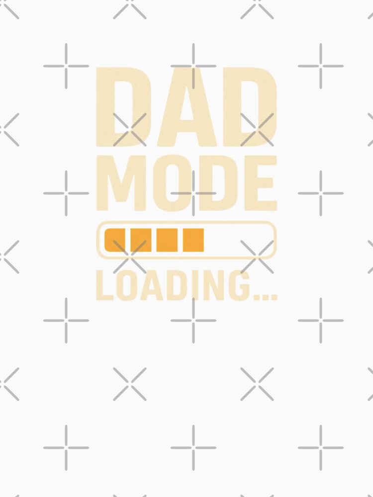Dad Mode Loading – Funny New Dad Shirt by Flying Penguins