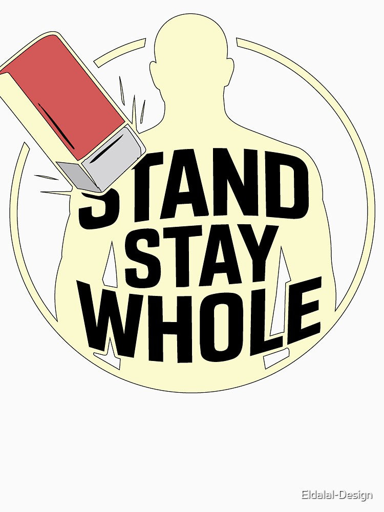 Stand Stay Whole Identity Strength Sticker – Self Worth Motivation by ُEldalal-Design