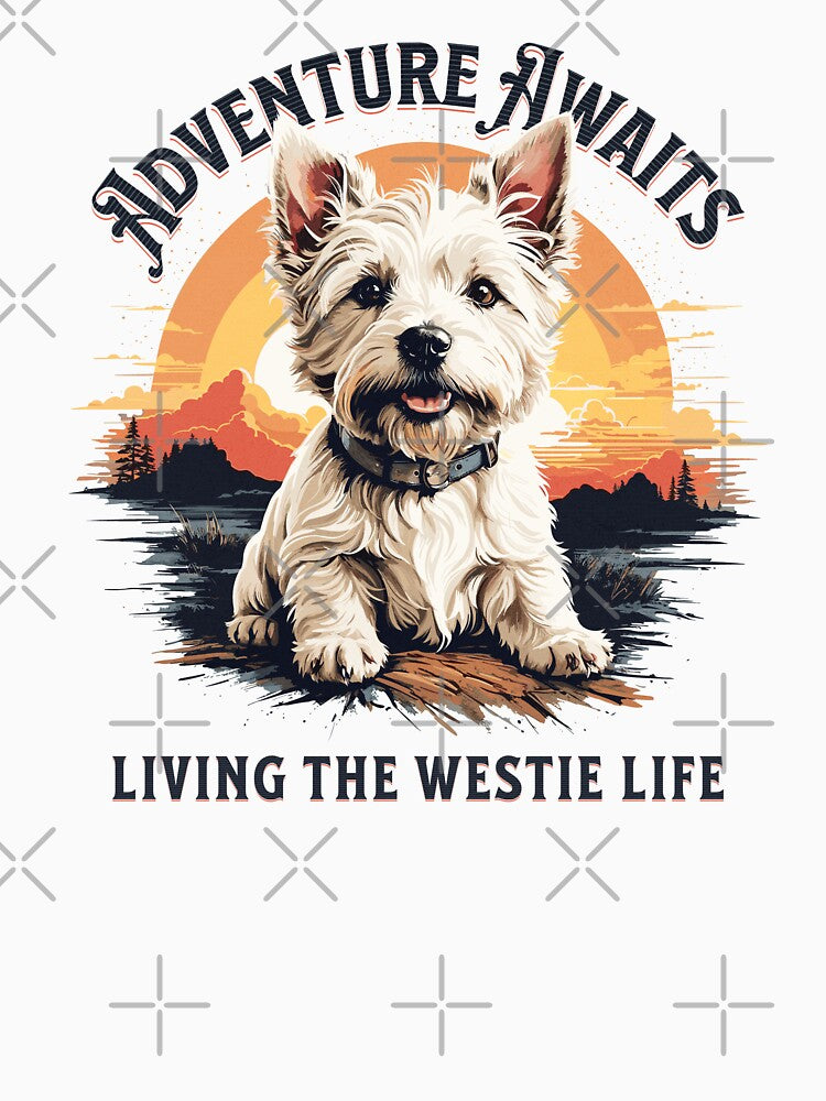 Living the Westie Life - Adventure Awaits by faunathreads