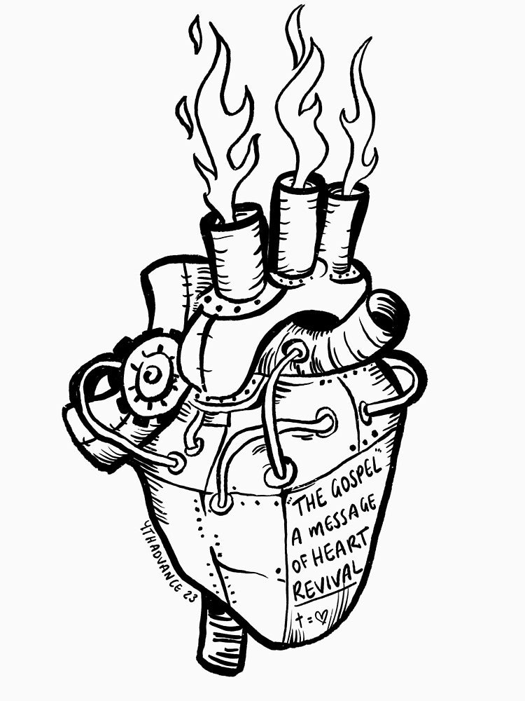 ENC YTH - Heart Revival B&W by Bayside Christian Church Ltd