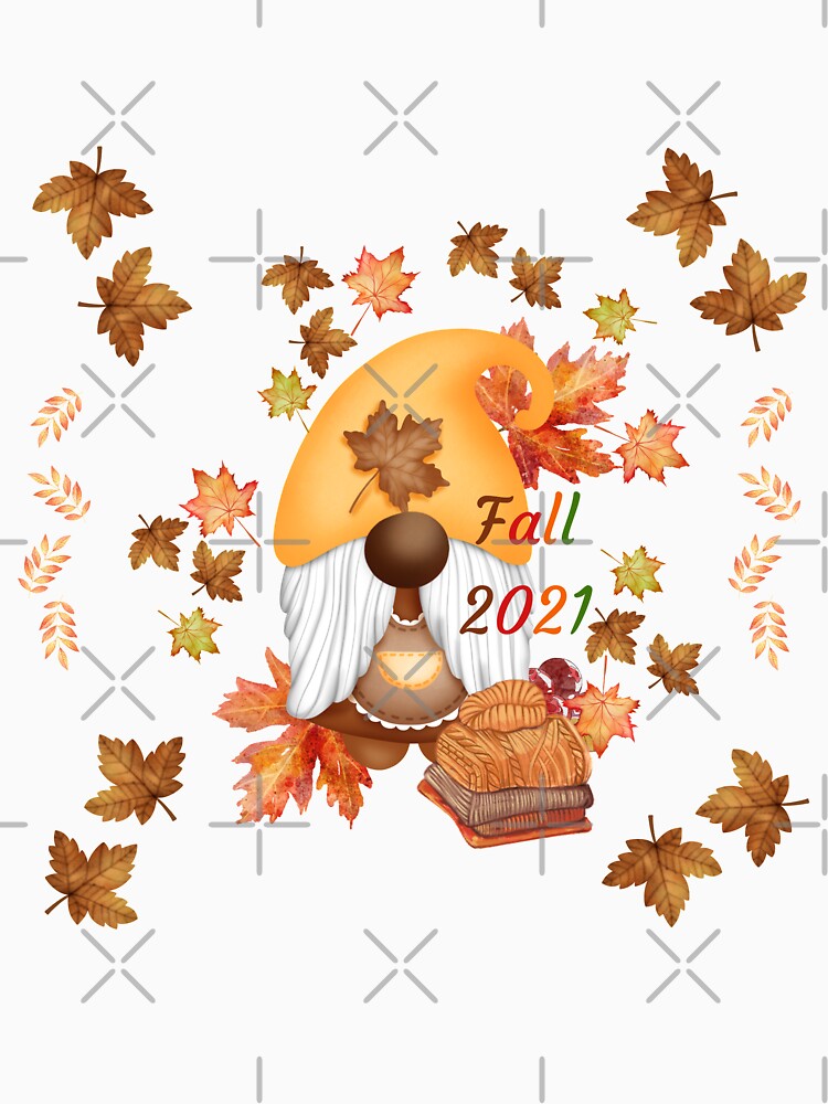 Watercolor 2021 Fall Gnome by Wheeler-Styl3