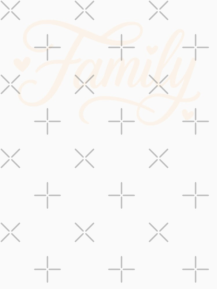 Family Love Heart Script Calligraphy by JackCurtis1991