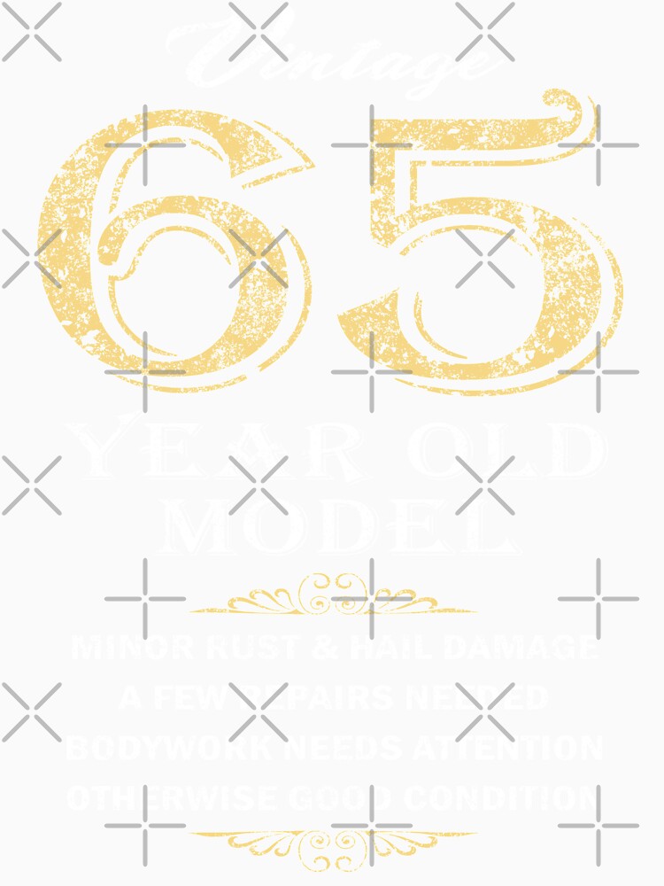65th Birthday - Funny gift idea by HobzyMerch