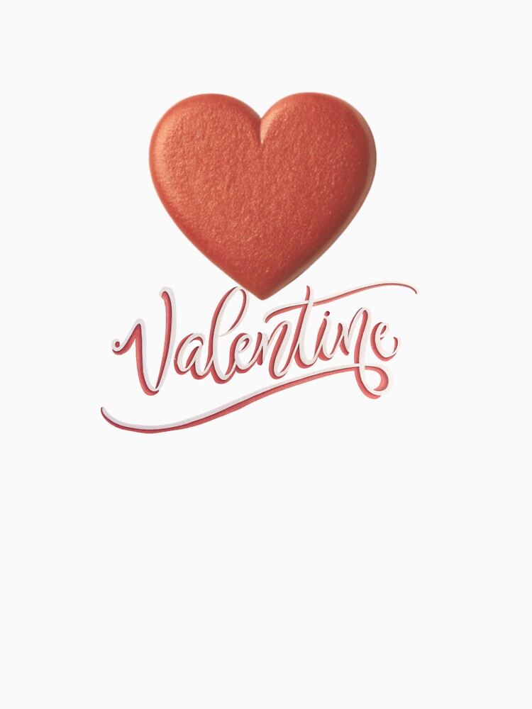 Valentine Heart Design | Minimal Romantic Valentine Typography by A1MarketDesigne