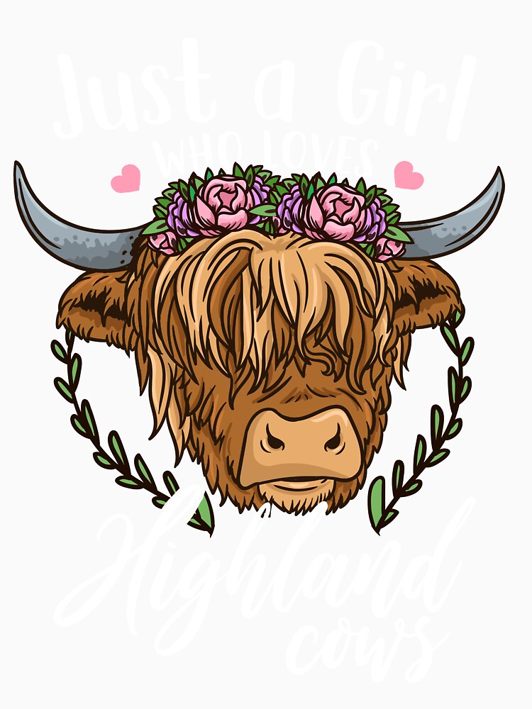 Highland Cow Scottish Farmer Highland Cow Lover by CreativeGiftShp
