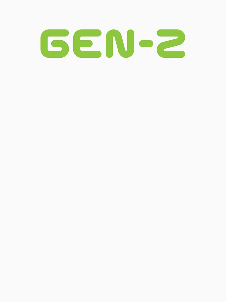 GEN-Z / Gen Z / Generation Z (Green Text) by STUDIO-72