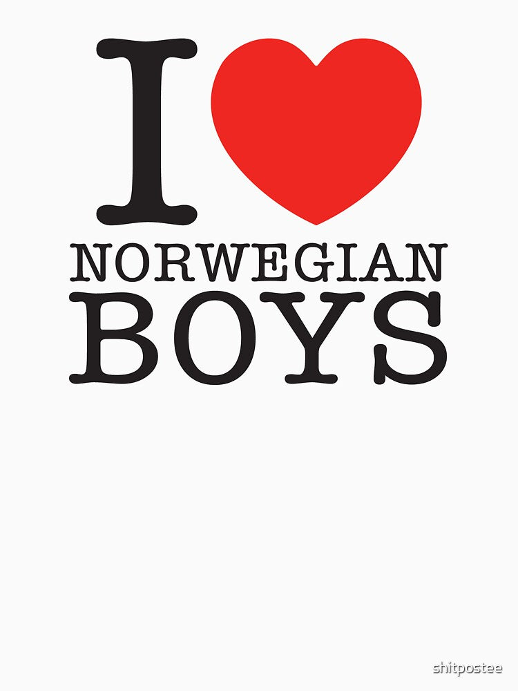 I Love Norwegian Boys by shitpostee