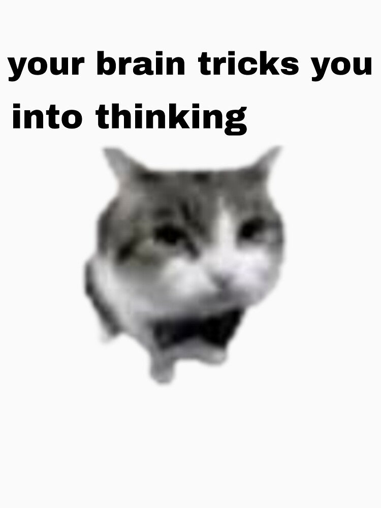 Your brain tricks you into thinking cat by l-stoeten