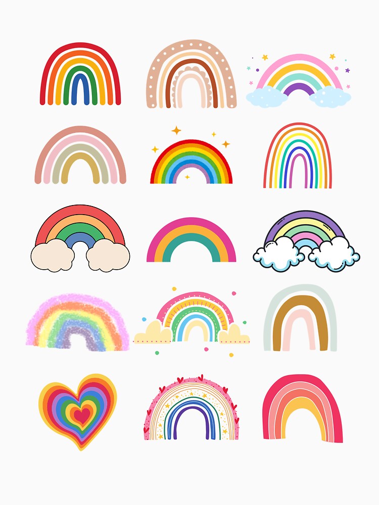 Rainbow Pride Print by Thehatinthecat