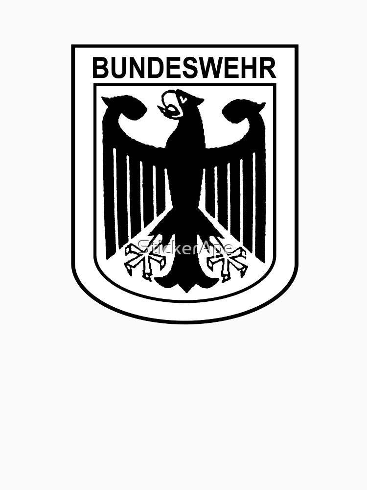 Germany Army; Vintage Sportwear; by StickerApe