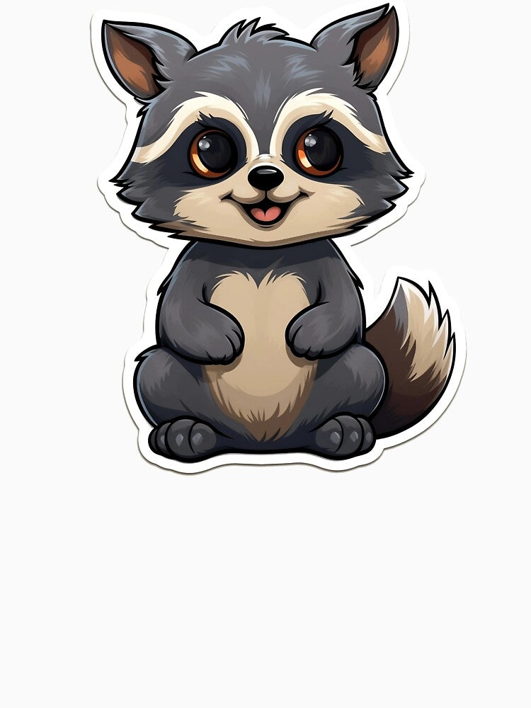 Smiling Racoon by SoulTints