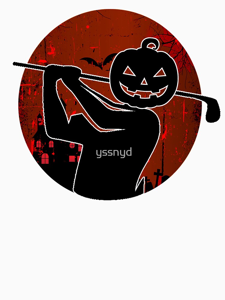 Happy Halloween Spooky Golf Player by yssnyd