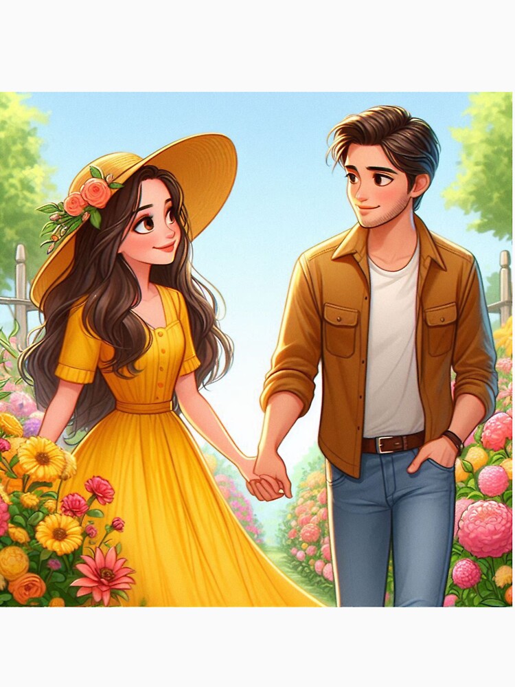 Sweet Couple Walking Holding Hand by Mywaymylife
