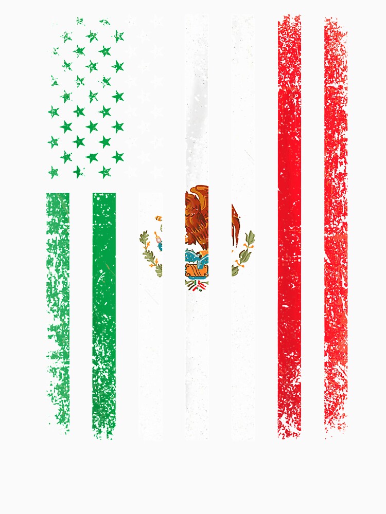 Mexico Flag USA American Mexican Independence Day by nicholsongregor