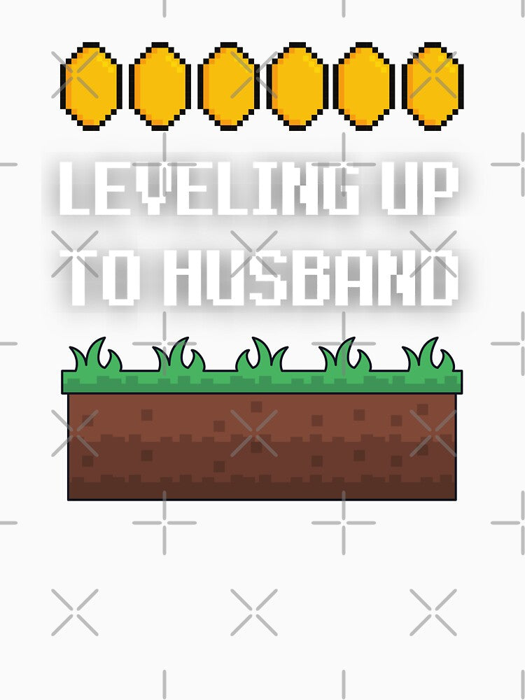 Leveling Up to Husband for recently engaged or married grooms by appareltolove
