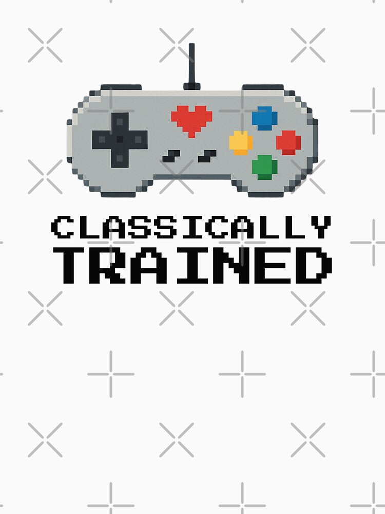 Retro Pixel Art Game Controller "Classically Trained" by OikieToikie