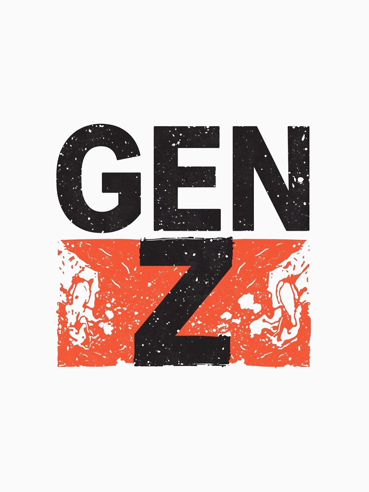 Gen Z T-Shirt | Bold Graphic Streetwear Design | Modern Youth Culture Trend Tee by Viral Trends Merch
