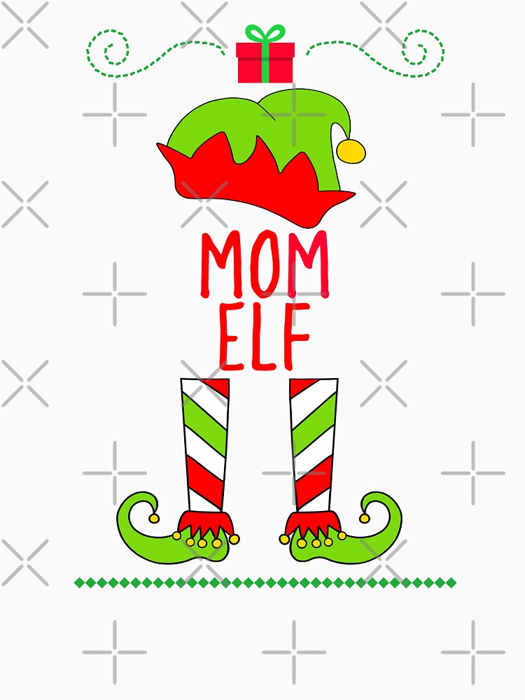 Elf Matching Mom by Sartoris Art