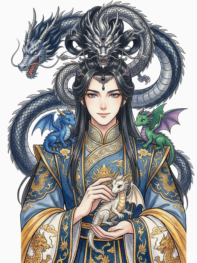 Dragon in human form by PP&RAINBOW SHOP