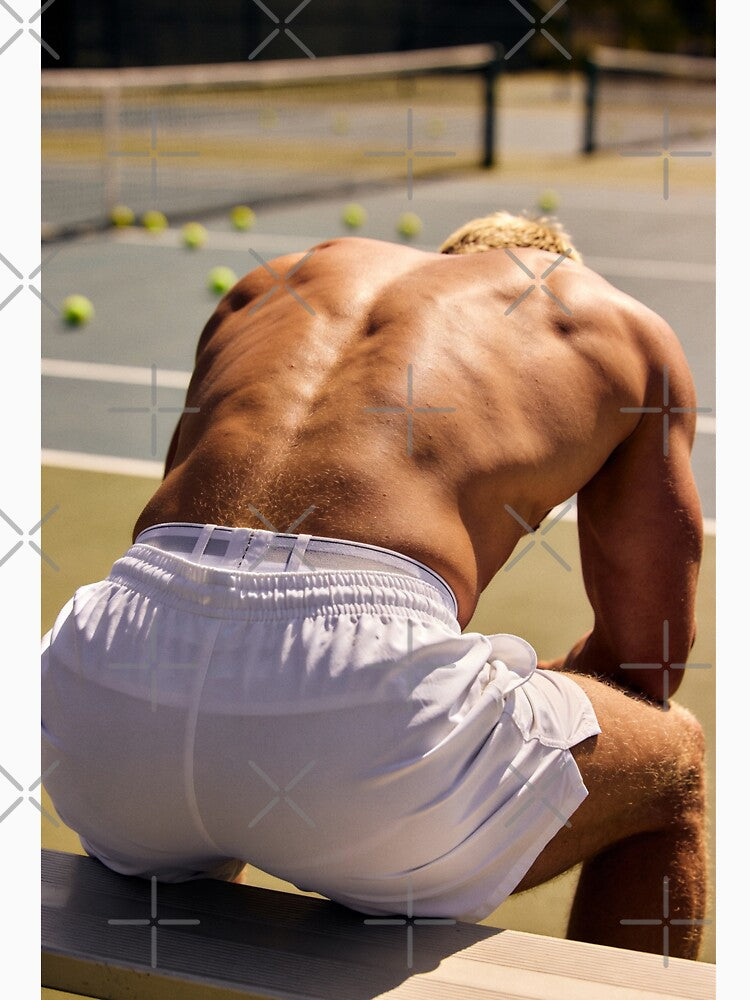 The Tennis Hunk by dudeoir