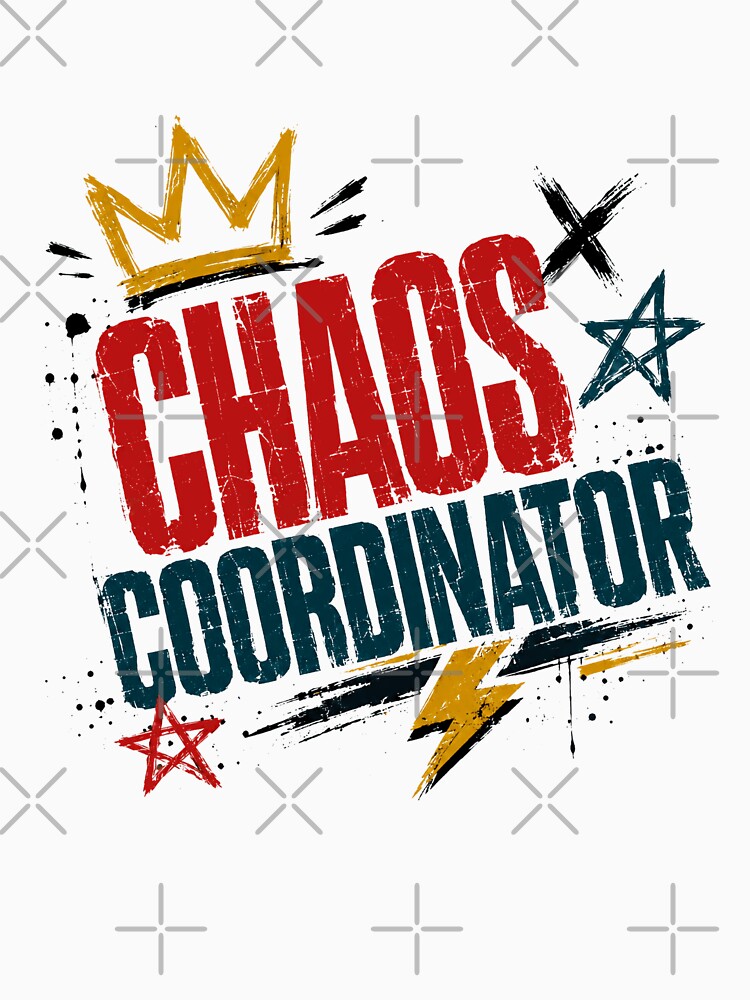 Chaos Coordinator Mom Teacher Manager Funny Professional by JonesFlora2025
