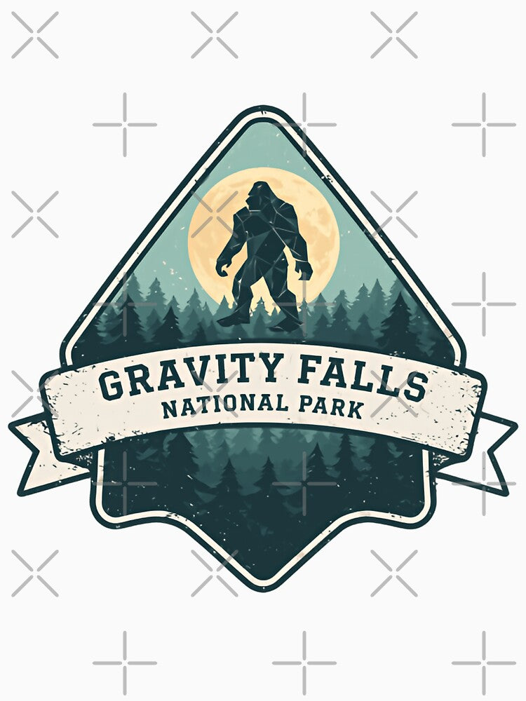 Gravity Falls National Park – Home of the Mystery Shack Scenic Forests by HumansStuck12