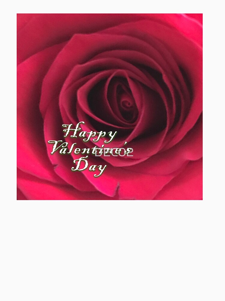 Valentine Scarlet Red Rose Elegance by DEC02